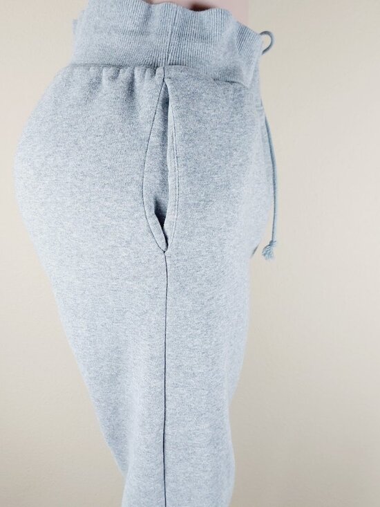 Nike Women's Heathered Grey Sportswear Phoenix Fleece High-Waisted Jogger Size M - Picture 8 of 10